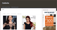 Desktop Screenshot of celebvita.com